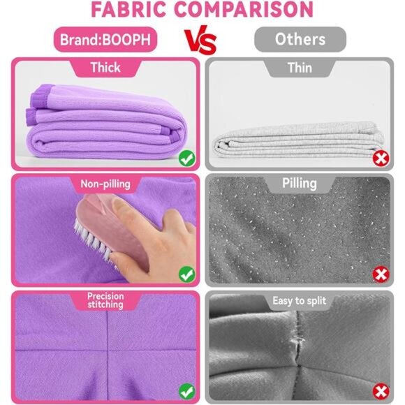 BOOPH Girls Winter Leggings Fleece Lined Toddler Kids Basic Full Length Pants - Picture 3 of 7